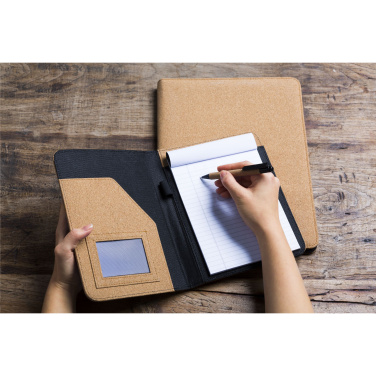 Logotrade promotional giveaway image of: Eco Conference Cork A5 document folder