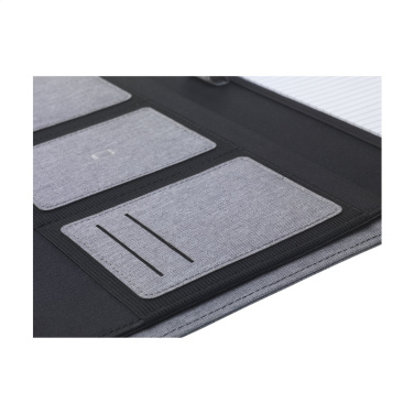 Logo trade promotional merchandise image of: Quest Portfolio RCS RPET A4  document folder