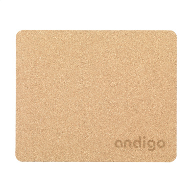 Logo trade corporate gifts image of: Lisbao Cork Mousepad