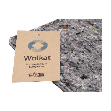 Logo trade advertising products image of: Wolkat Tangier Recycled Textile Mousepad