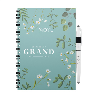 Logotrade promotional merchandise photo of: MOYU Erasable Stone Paper Notebook Custom SoftCover