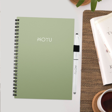 Logo trade promotional merchandise photo of: MOYU Erasable Stone Paper Notebook Custom SoftCover