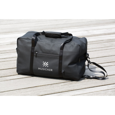 Logotrade promotional merchandise image of: Lennon RCS Recycled PU Sports-/Travelbag