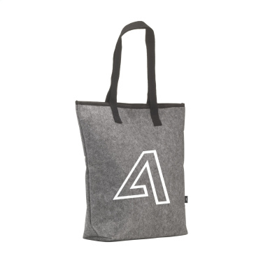 Logo trade business gifts image of: Feltro GRS RPET Cooler bag
