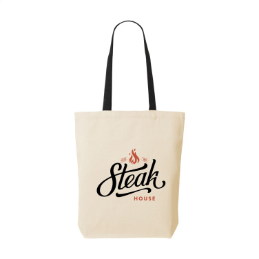 Logo trade business gift photo of: Canvas Shoppy Colour (220 g/m²) bag