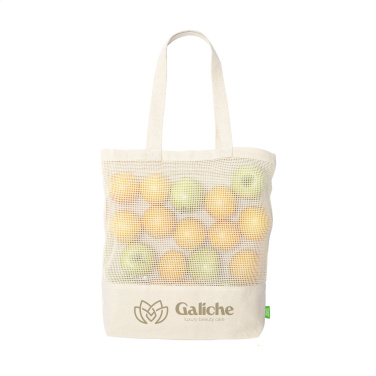 Logotrade advertising products photo of: Natura Organic Mesh Shopper (180 g/m²) shopping bag