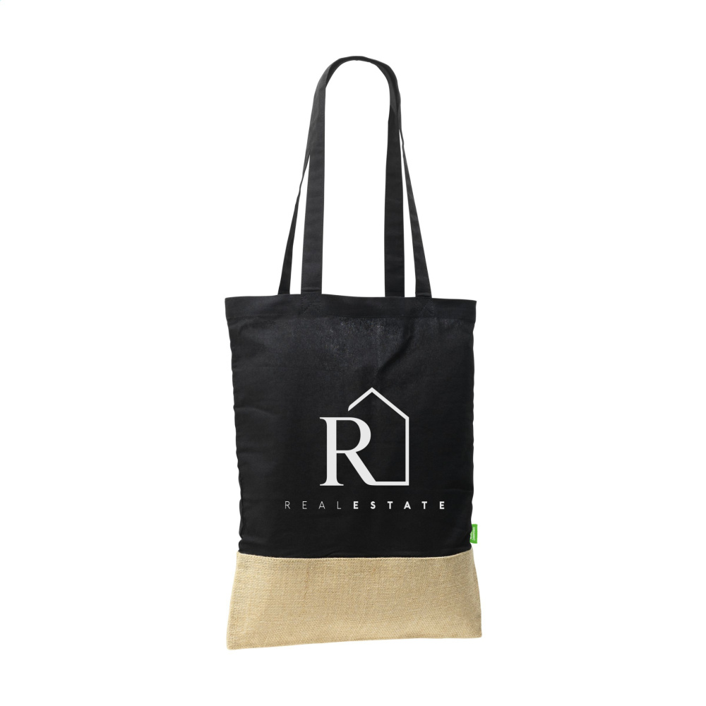 Logo trade promotional gifts picture of: Combi Organic Shopper (160 g/m²) bag