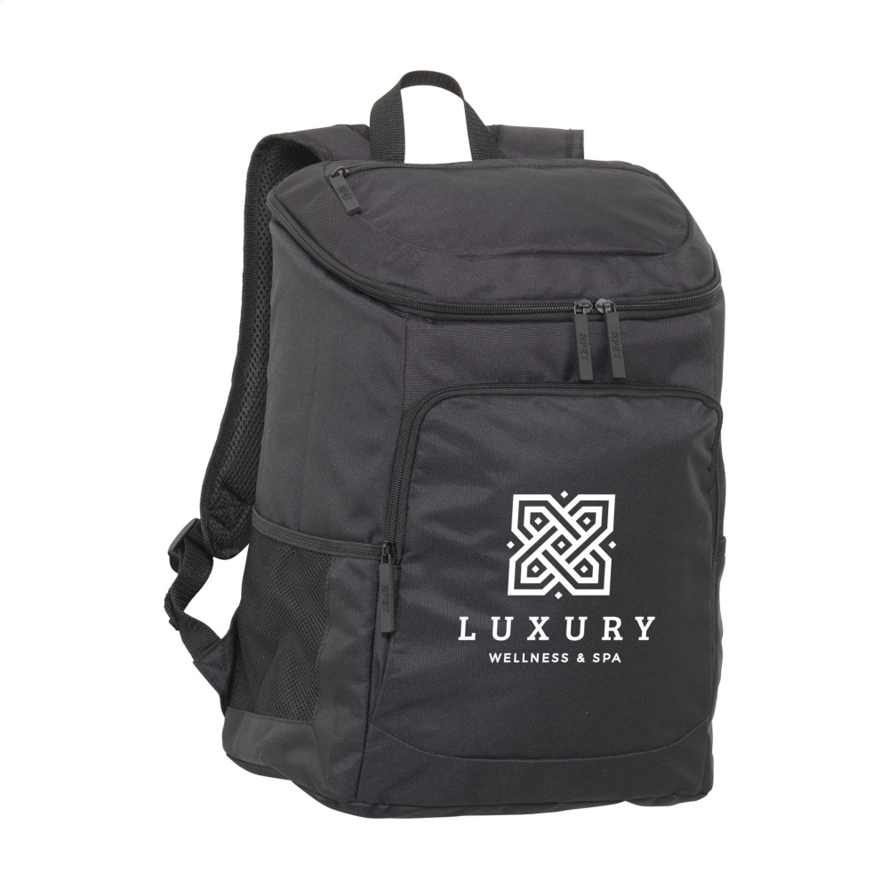 Logo trade promotional giveaway photo of: Ice Cool GRS RPET Backpack