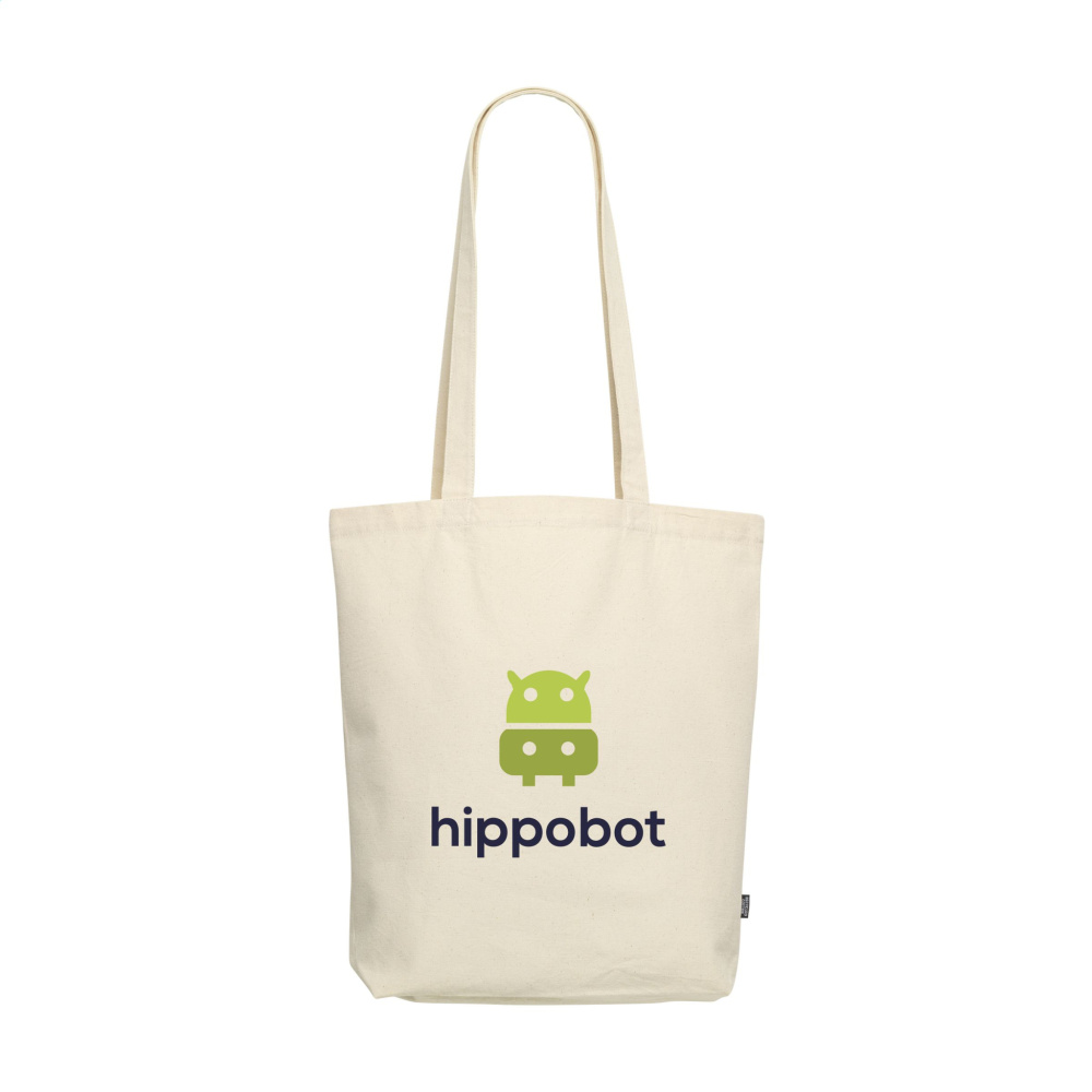 Logo trade promotional items image of: GRS Recycled Canvas Bag Natural (260 g/m²)