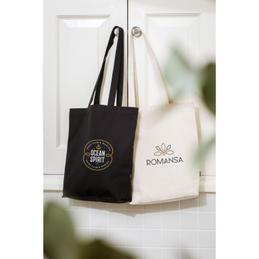 Logo trade promotional product photo of: GRS Recycled Canvas Bag Natural (260 g/m²)