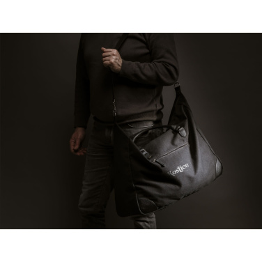 Logotrade promotional giveaway image of: Denver Duffle Recycled Canvas travelling bag