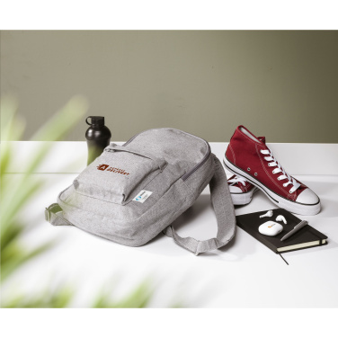 Logo trade advertising products image of: Wolkat Agadir Recycled Textile Backpack