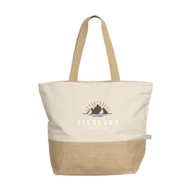 Logo trade promotional merchandise picture of: Cancun Beachbag Organic Cotton (320 g/m²)