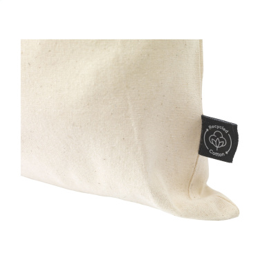 Logo trade promotional giveaway photo of: Gift Pouch Natural GRS Recycled Cotton (150 g/m²) S