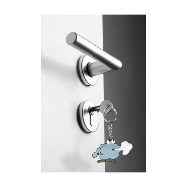 Logo trade promotional merchandise image of: CustomMade Keyring