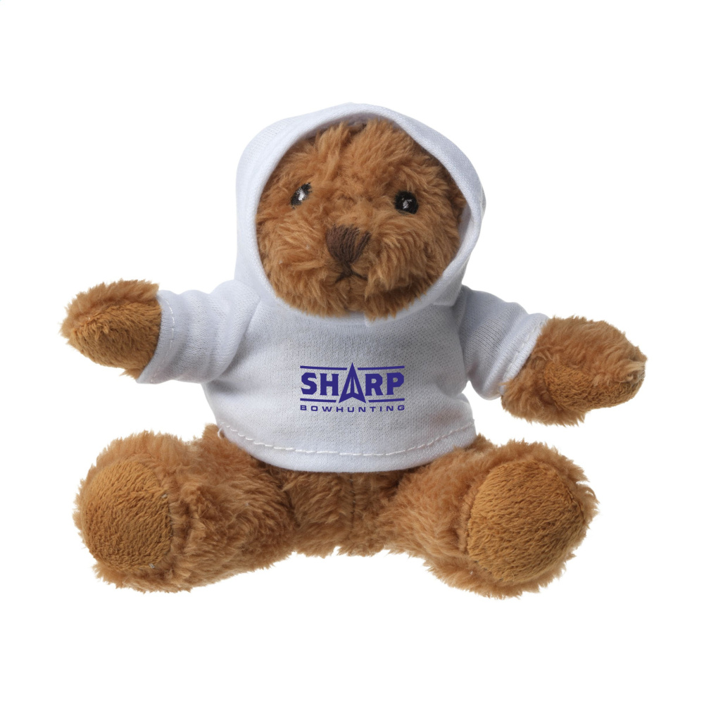Logotrade corporate gifts photo of: HoodedBear bear cuddle toy