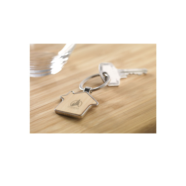 Logo trade promotional merchandise photo of: Casa bamboo keyring