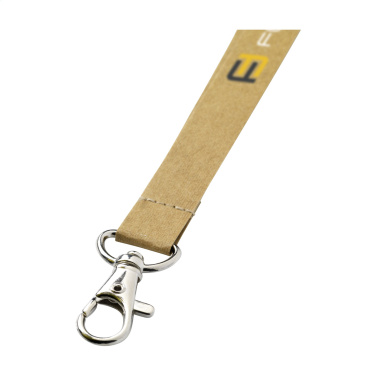 Logo trade promotional merchandise photo of: Lanyard Paper 1,5 cm keycord