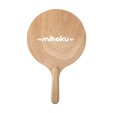 Logo trade promotional gifts image of: Playa Wood BeachTennis beach game