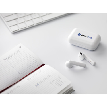 Logotrade corporate gift image of: Sensi TWS Wireless Earbuds in Charging Case