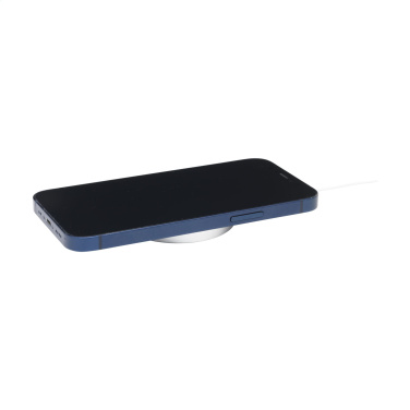 Logo trade promotional giveaways image of: Force MagSafe 10W Recycled Wireless Charger