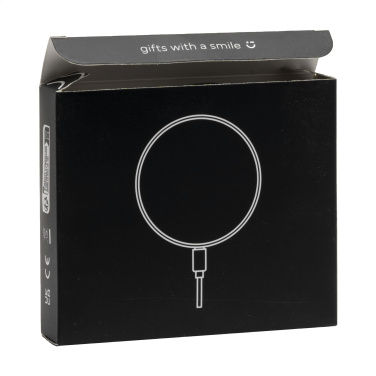 Logotrade corporate gift image of: Coil RCS Recycled Wireless Charger