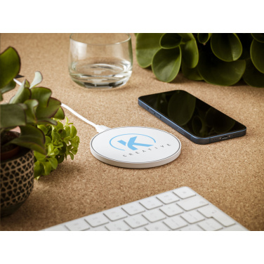 Logotrade promotional giveaway picture of: Coil RCS Recycled Wireless Charger
