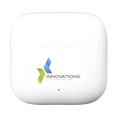 Logo trade promotional item photo of: Olaf RCS TWS Wireless Earbuds