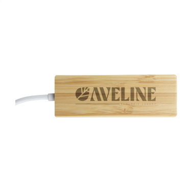 Logotrade corporate gifts photo of: Bamboo USB Hub