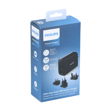 Logo trade promotional gift photo of: Philips Travel Charger