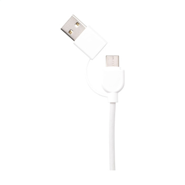 Logotrade advertising product image of: Charging Cable RCS Recycled ABS-TPE
