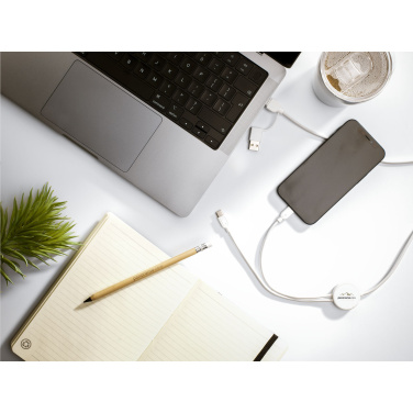 Logotrade corporate gifts photo of: Charging Cable RCS Recycled ABS-TPE