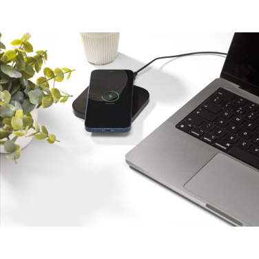 Logotrade promotional item picture of: Bamboo Wireless Charger 15W