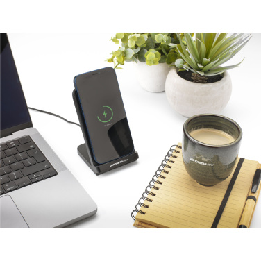 Logo trade corporate gift photo of: Baloo Wireless Charger Stand 15W