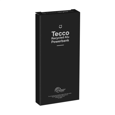 Logo trade promotional merchandise image of: Tecco GRS Recycled Alu Powerbank 5000 external charger