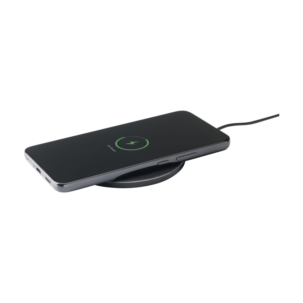 Logotrade business gifts photo of: Tecco GRS Recycled Alu 15W Wireless Charger