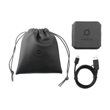 Logotrade promotional item picture of: TriCharge RCS  Recycled PU Wireless Charger