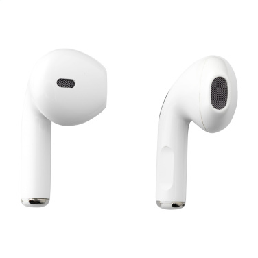 Logo trade promotional merchandise image of: Calypso RCS Recycled Wireless Earbuds