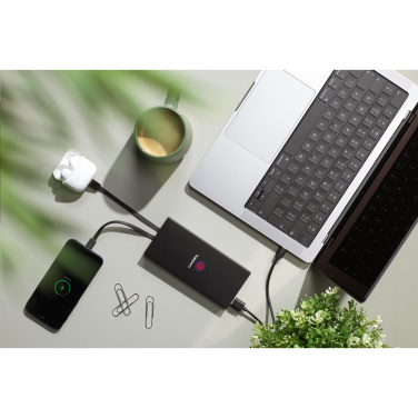 Logo trade business gifts image of: Rely Powerbank 10000 RCS Recycled Alu