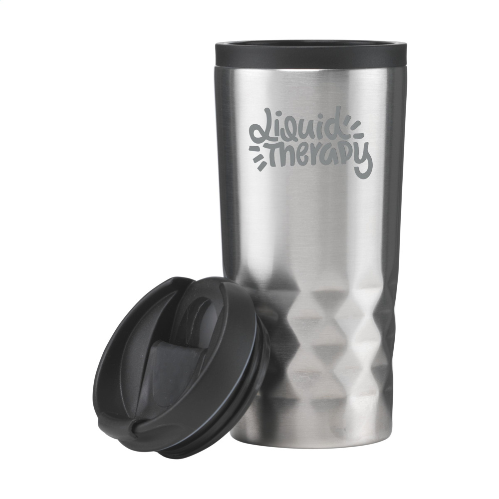 Logotrade promotional giveaway image of: Graphic Mug 300 ml thermo cup
