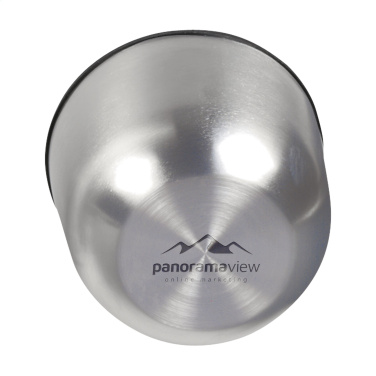 Logo trade promotional item photo of: Thermotop Midi RCS Recycled Steel 500 ml thermo bottle