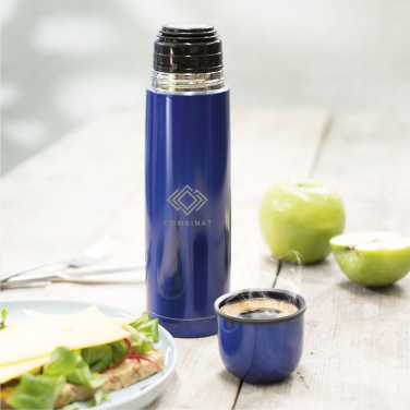 Logotrade promotional products photo of: ThermoColour RCS Recycled Steel 500 ml thermo bottle