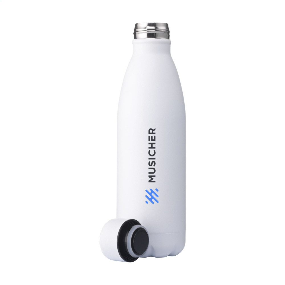 Logo trade promotional items image of: Topflask Premium RCS Recycled Steel drinking bottle