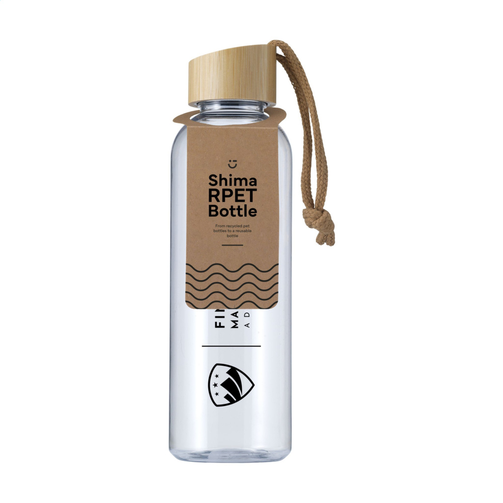 Logotrade business gifts photo of: Shima GRS RPET Bottle 680 ml water bottle