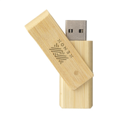 Logo trade advertising product photo of: USB Waya Bamboo  64 GB