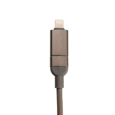Logo trade promotional items picture of: Charging cable with data transfer DONNES Pierre Cardin