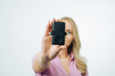 Logo trade promotional merchandise image of: Urban Vitamin San Diego RCS rplastic 20W PD powerbank