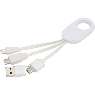 Logotrade promotional giveaways photo of: Troop 4-in-1 recycled plastic charging cable