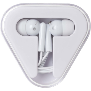 Logo trade promotional products image of: Rebel earbuds with recycled plastic storage box