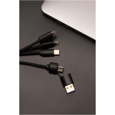 Logo trade advertising product photo of: SCX.design C14 15W 5-in-1 charging cable